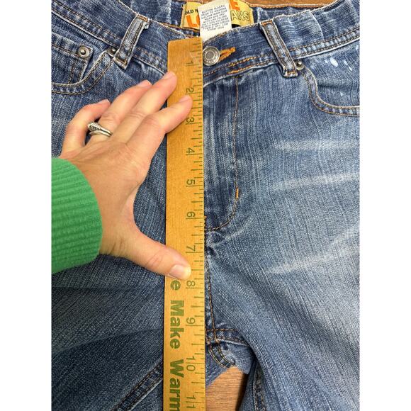 Old Navy's Loose Blue Jeans Vintage Y2K '05 Boys Adjustable Waist Size 8 Reg - Picture 14 of 16